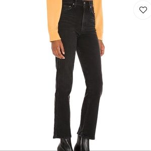 NWT AGOLDE Pinch Waist High Rise Kick Flare in Panaromic